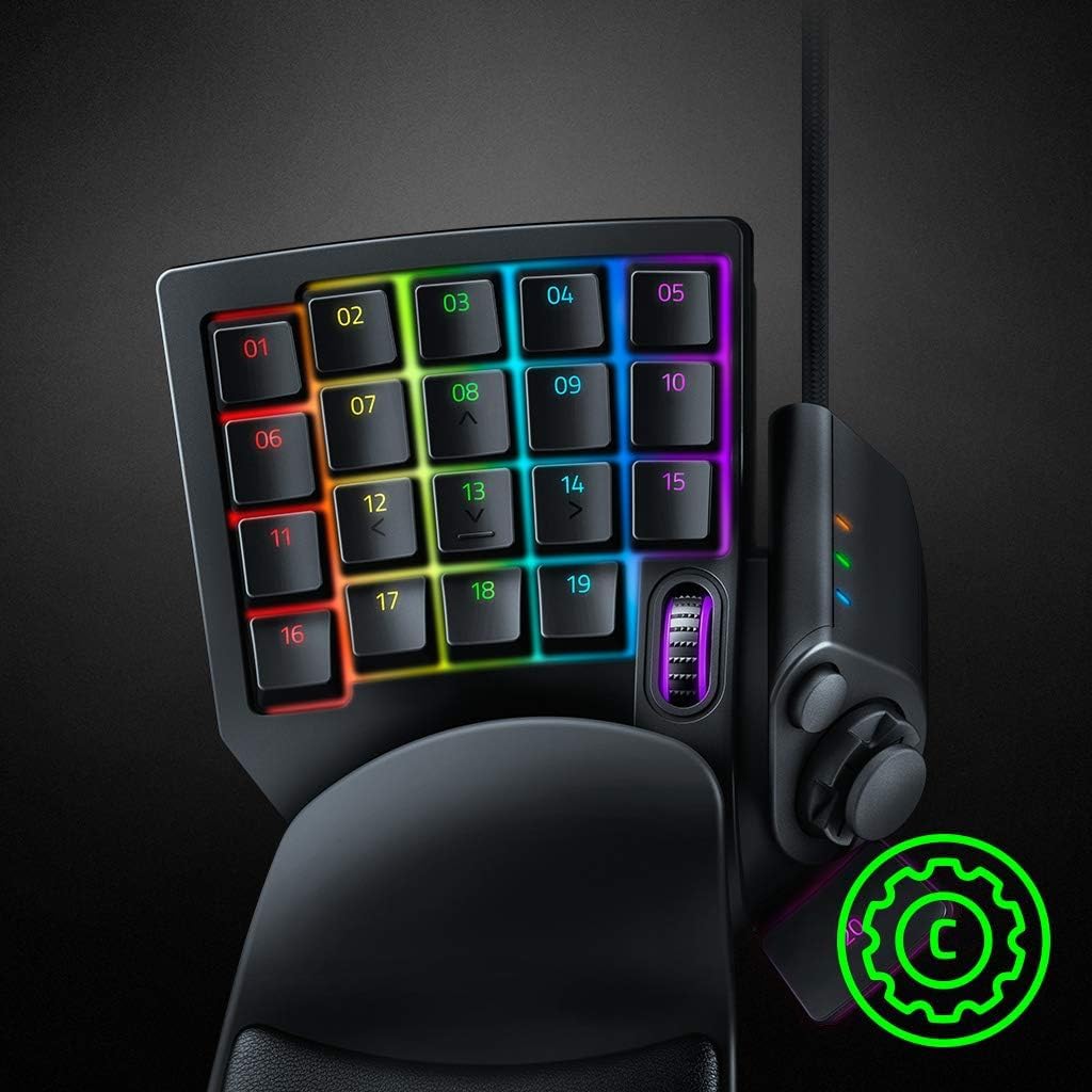 Razer Tartarus V2 Gaming Keypad: Mecha Membrane Key Switches - One